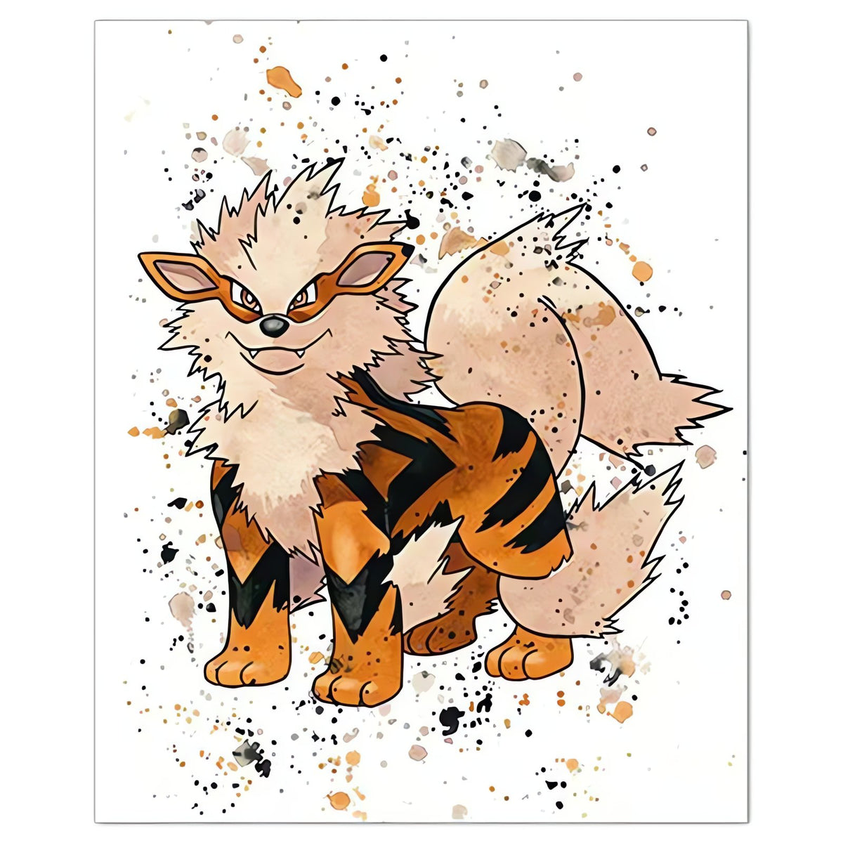 Pokémon canvas wall poster – Arcanine