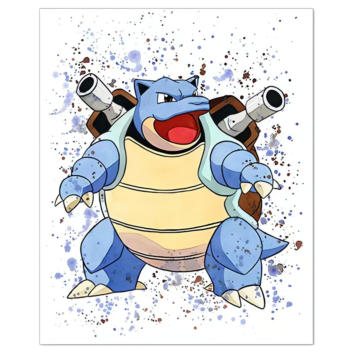 Pokémon canvas wall poster – Blastoise