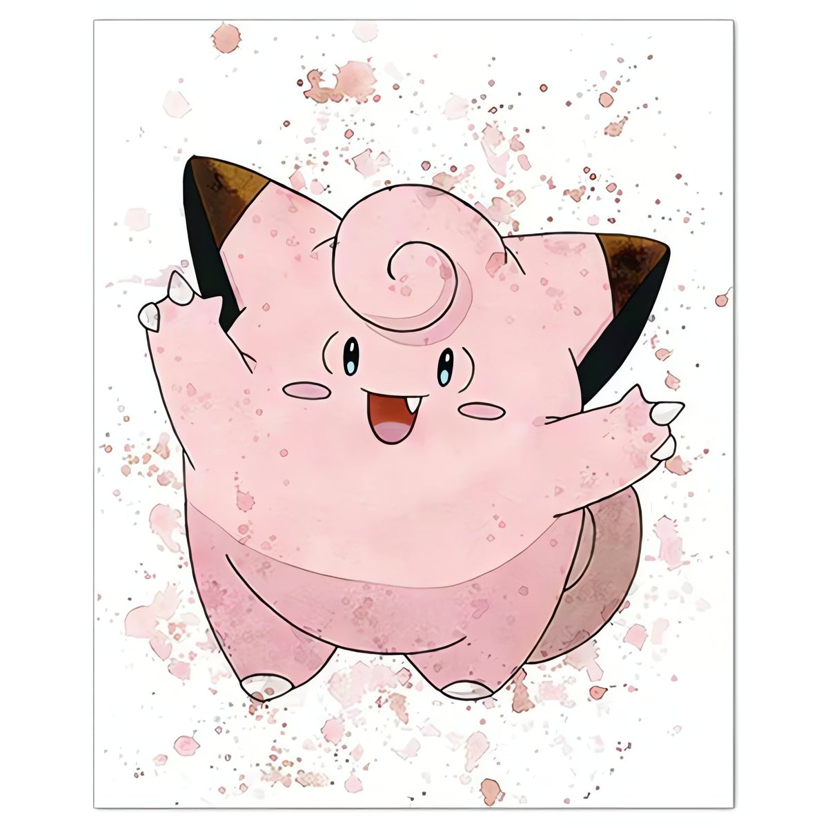 Pokémon canvas wall poster – Clefairy
