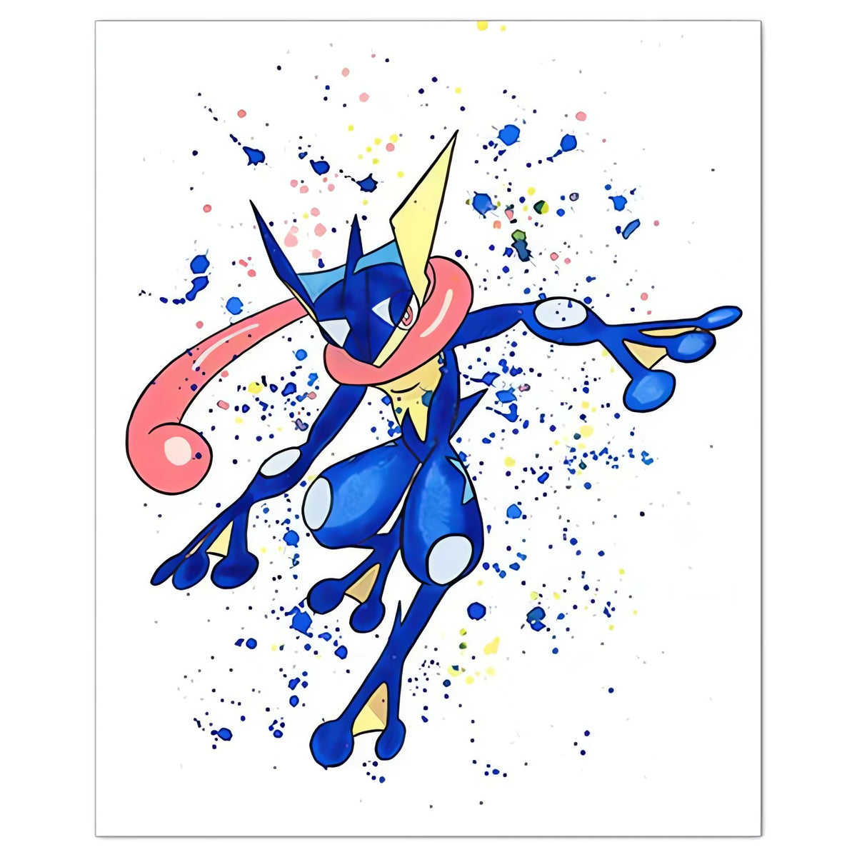 Pokémon canvas wall poster – Greninja