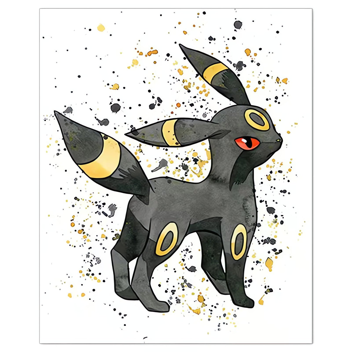 Pokémon canvas wall poster – Umbreon