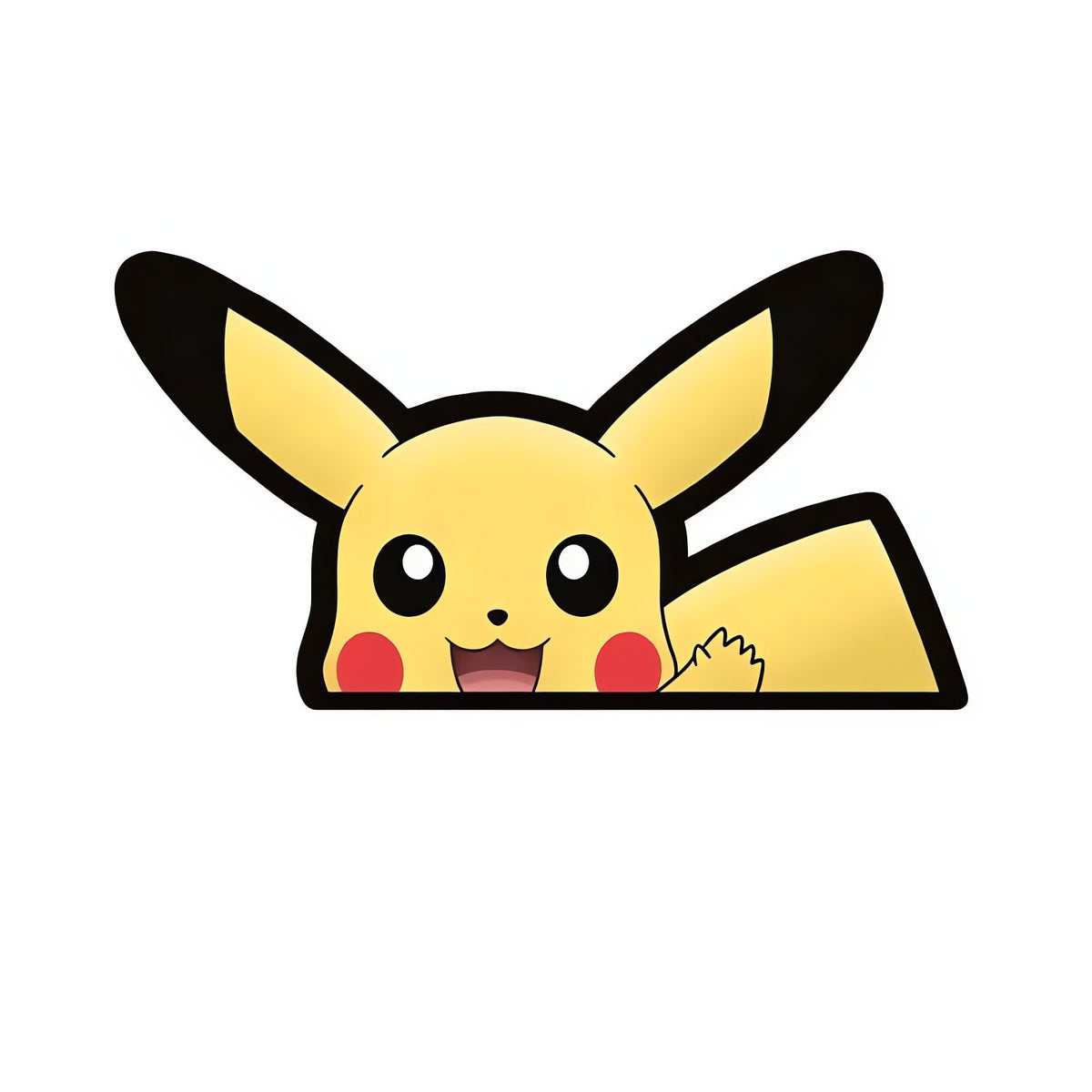Pokémon car window stickers – Pikachu