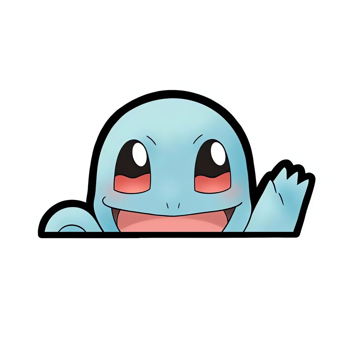 Pokémon car window stickers – Squirtle