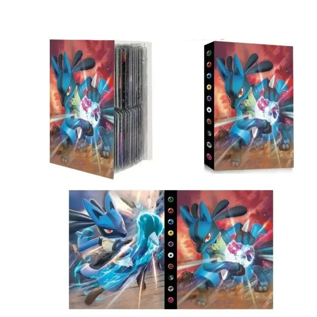 Pokémon trading card album – Lucario