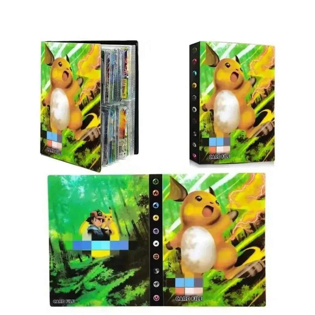 Pokémon trading card album – Raichu