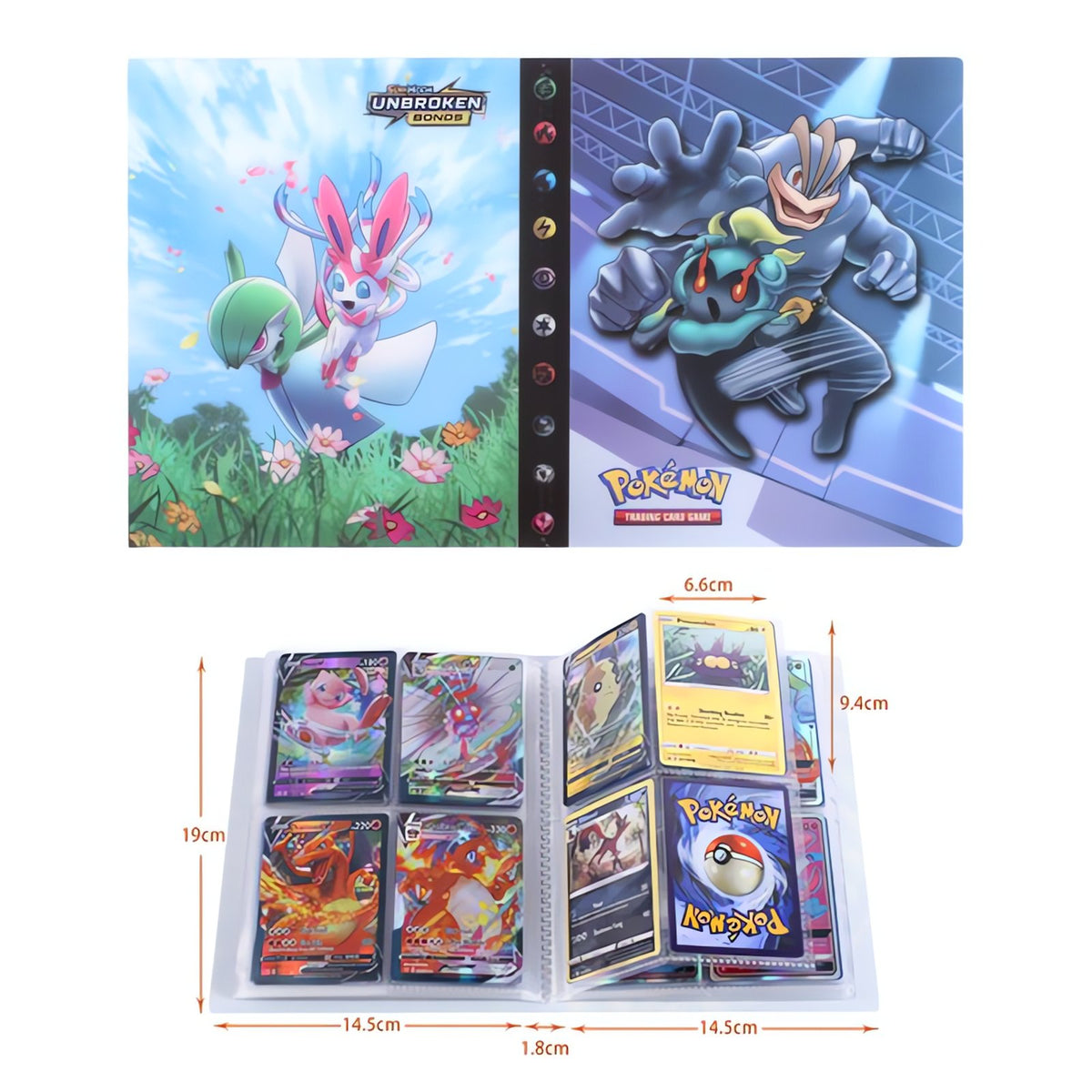Slim Pokémon card album – Card Album 17
