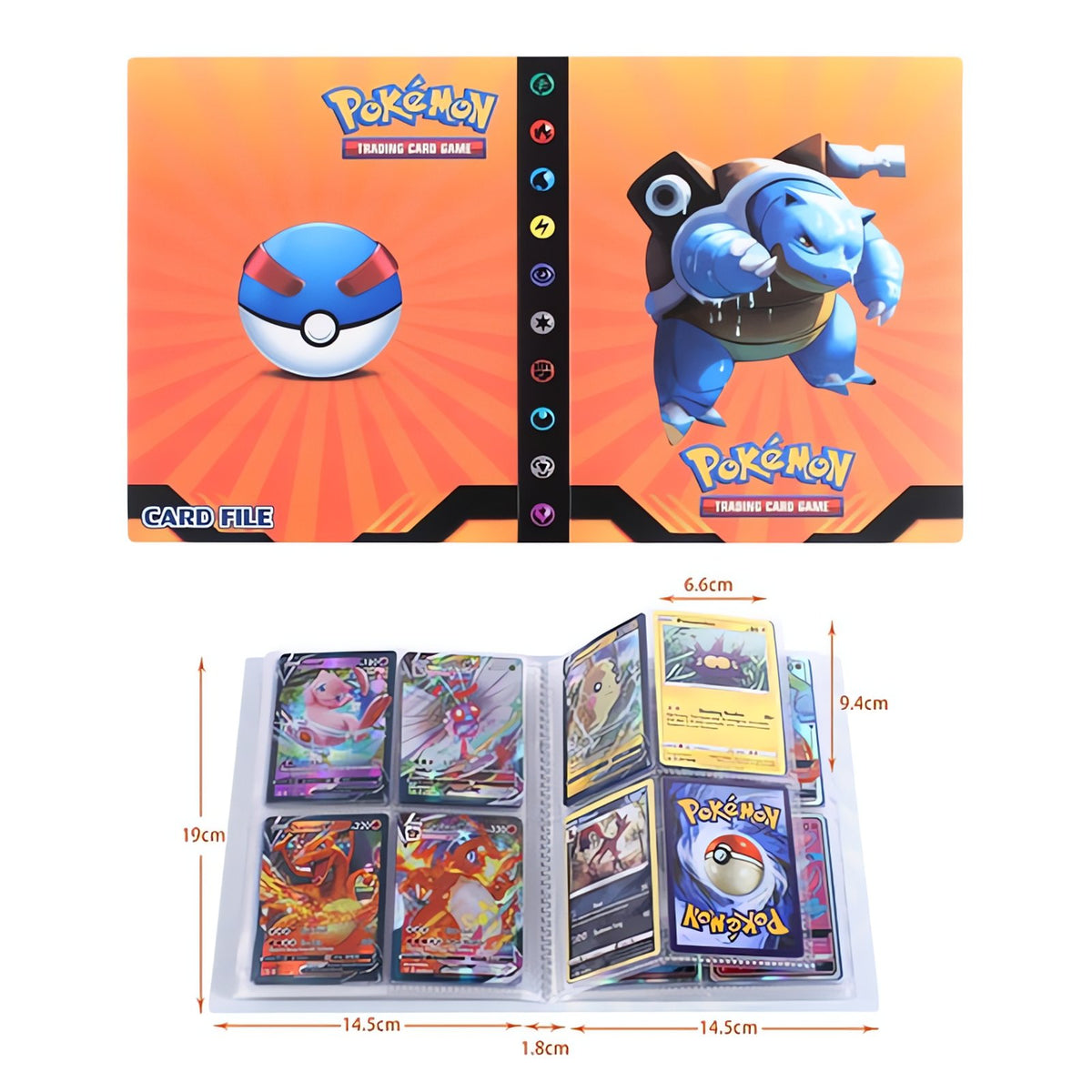 Slim Pokémon card album – Card Album 33