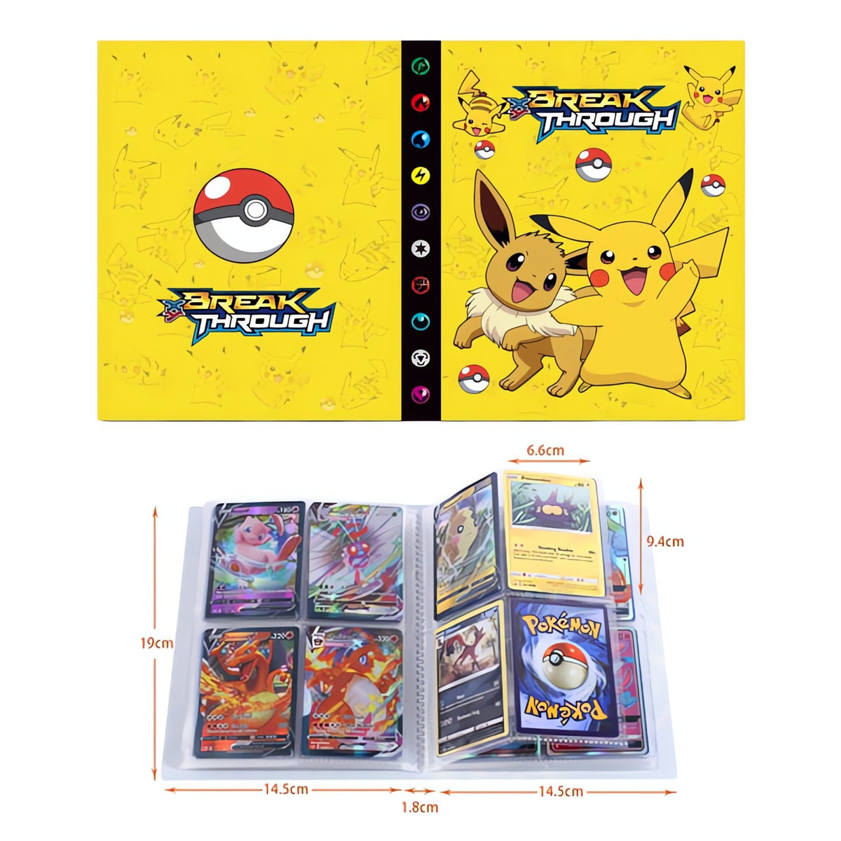 Slim Pokémon card album – Card Album 50