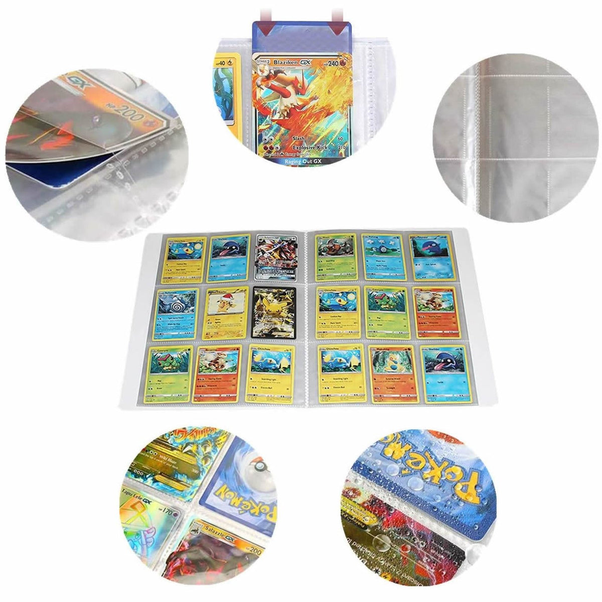 Glossy Pokémon card binder for 432 or 540 cards – photo 18