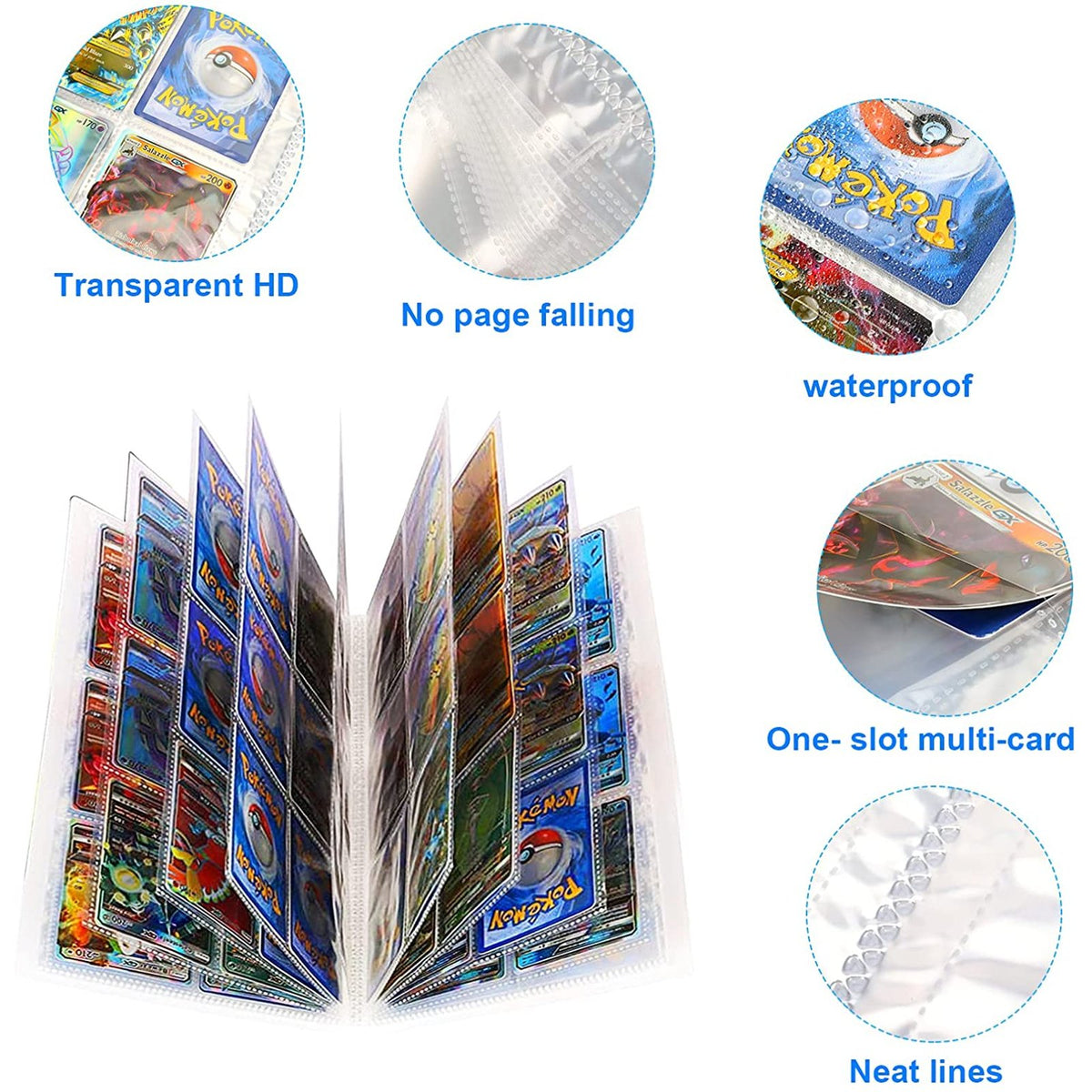 Glossy Pokémon card binder for 432 or 540 cards – photo 8