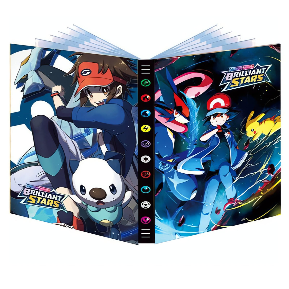 Glossy Pokémon card binder for 432 or 540 cards – Binder 10 (540 Cards)
