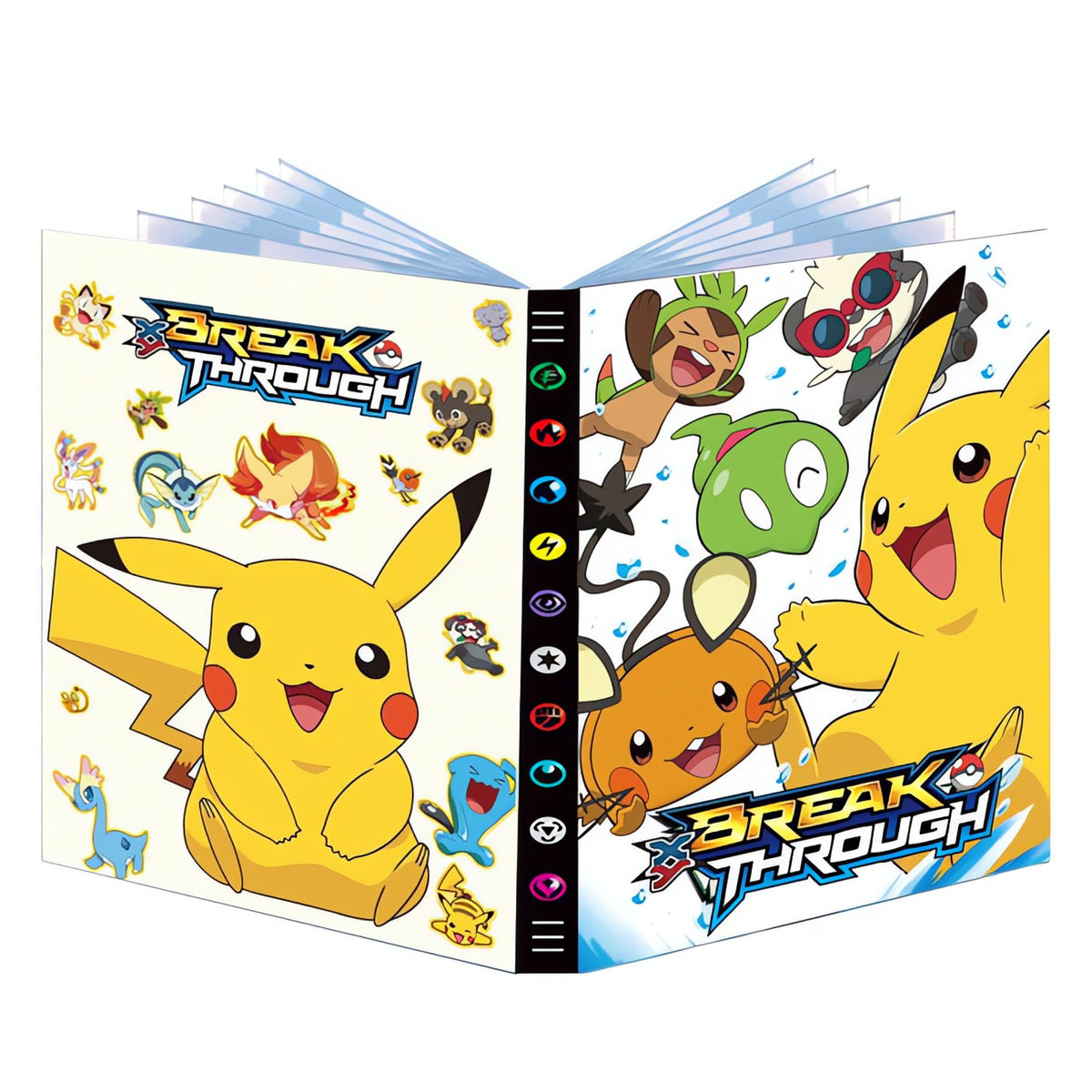 Glossy Pokémon card binder for 432 or 540 cards – Binder 19 (432 Cards)