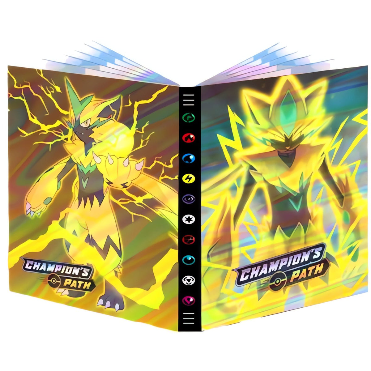 Glossy Pokémon card binder for 432 or 540 cards – Glitter Effect 23 (432 Cards)