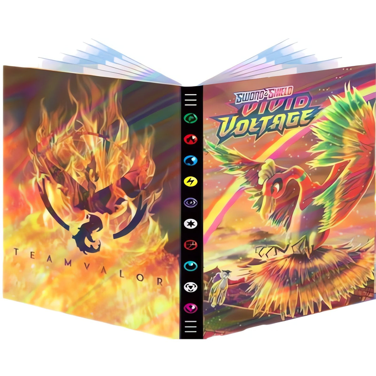 Glossy Pokémon card binder for 432 or 540 cards – Glitter Effect 24 (432 Cards)