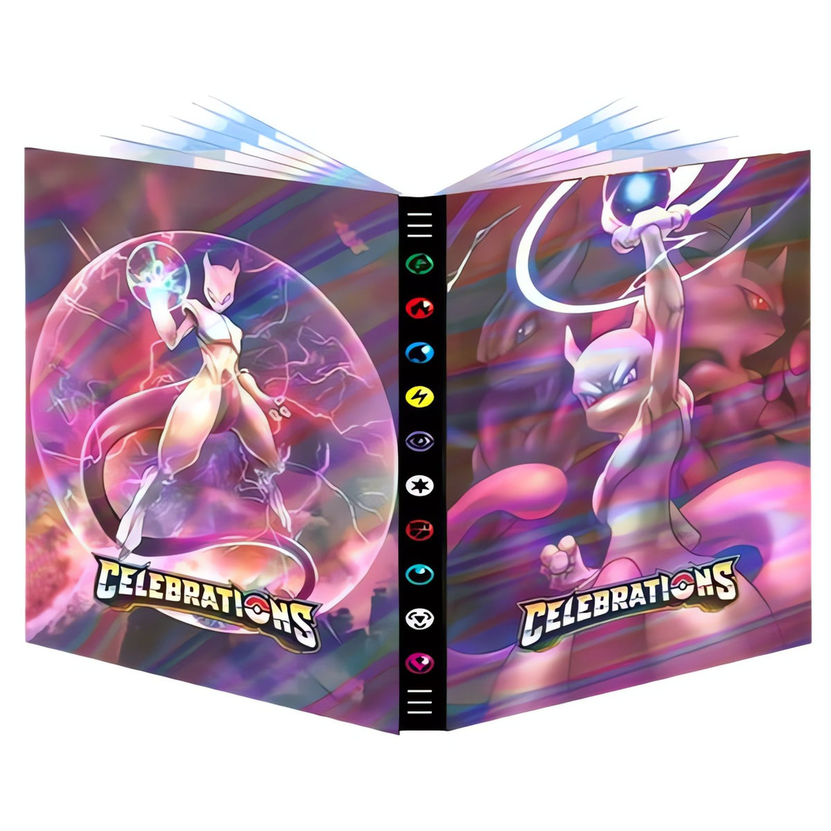 Glossy Pokémon card binder for 432 or 540 cards – Glitter Effect 4 (432 Cards)