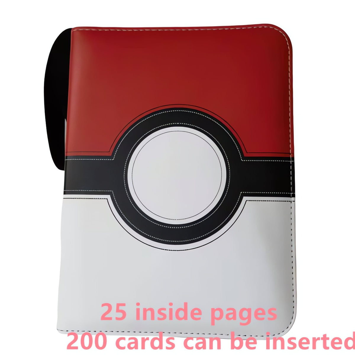 Pokémon A4 card binder with zip – Binder M (200 Cards)