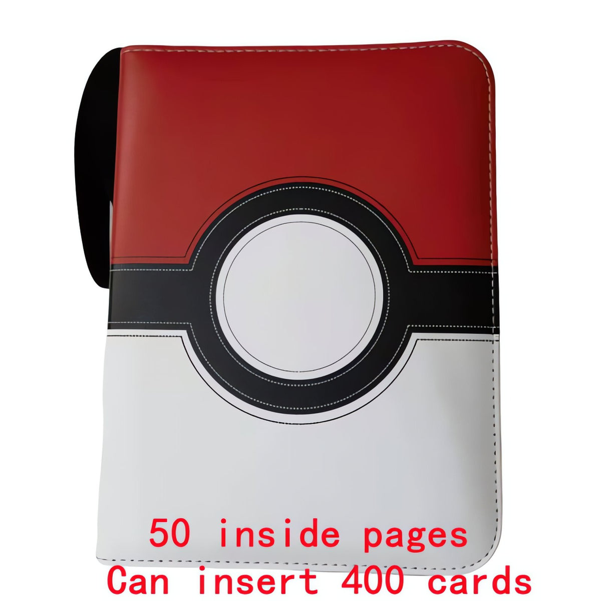 Pokémon A4 card binder with zip – Binder N (400 Cards)