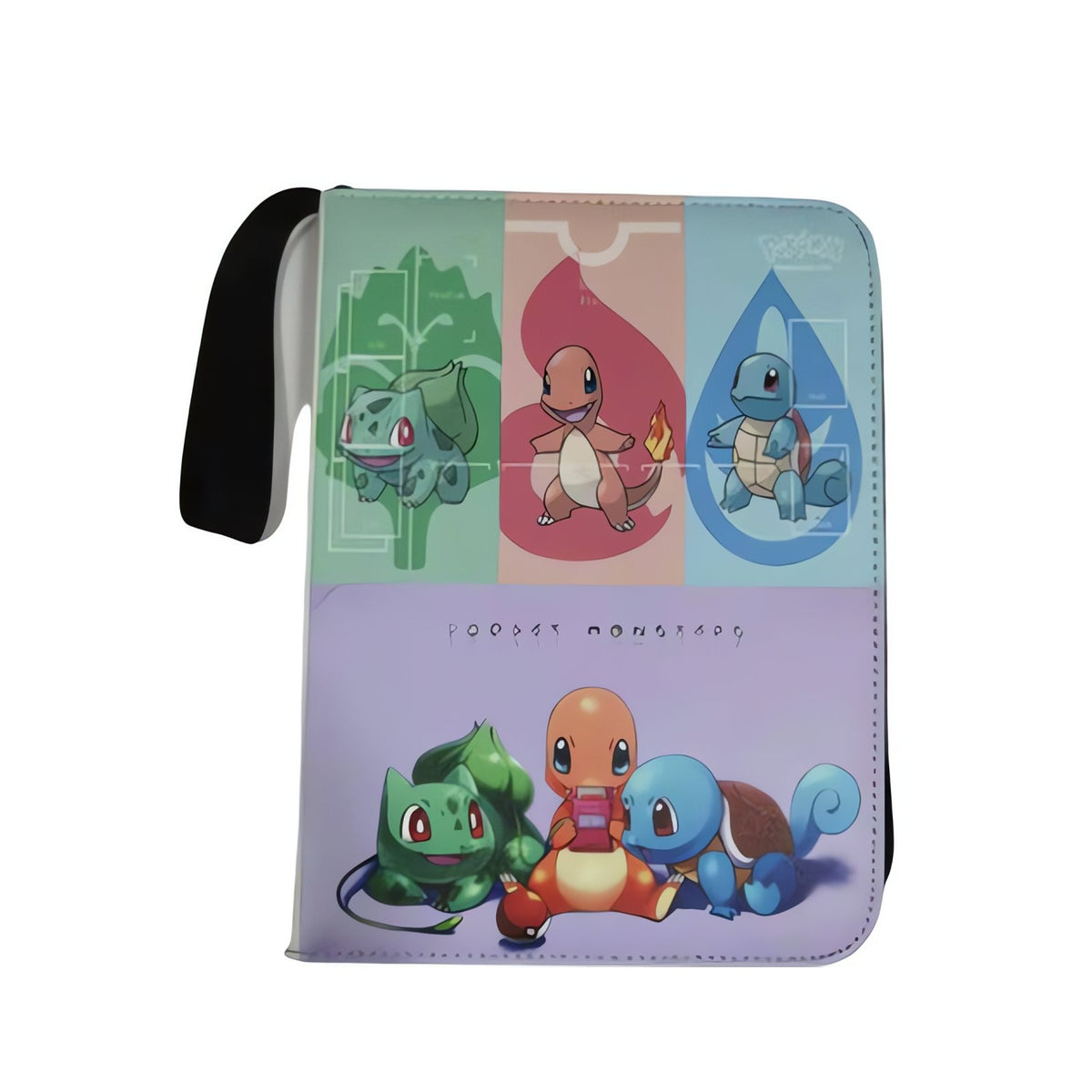 Pokémon zipped card carry case – 400 Cards, Design D