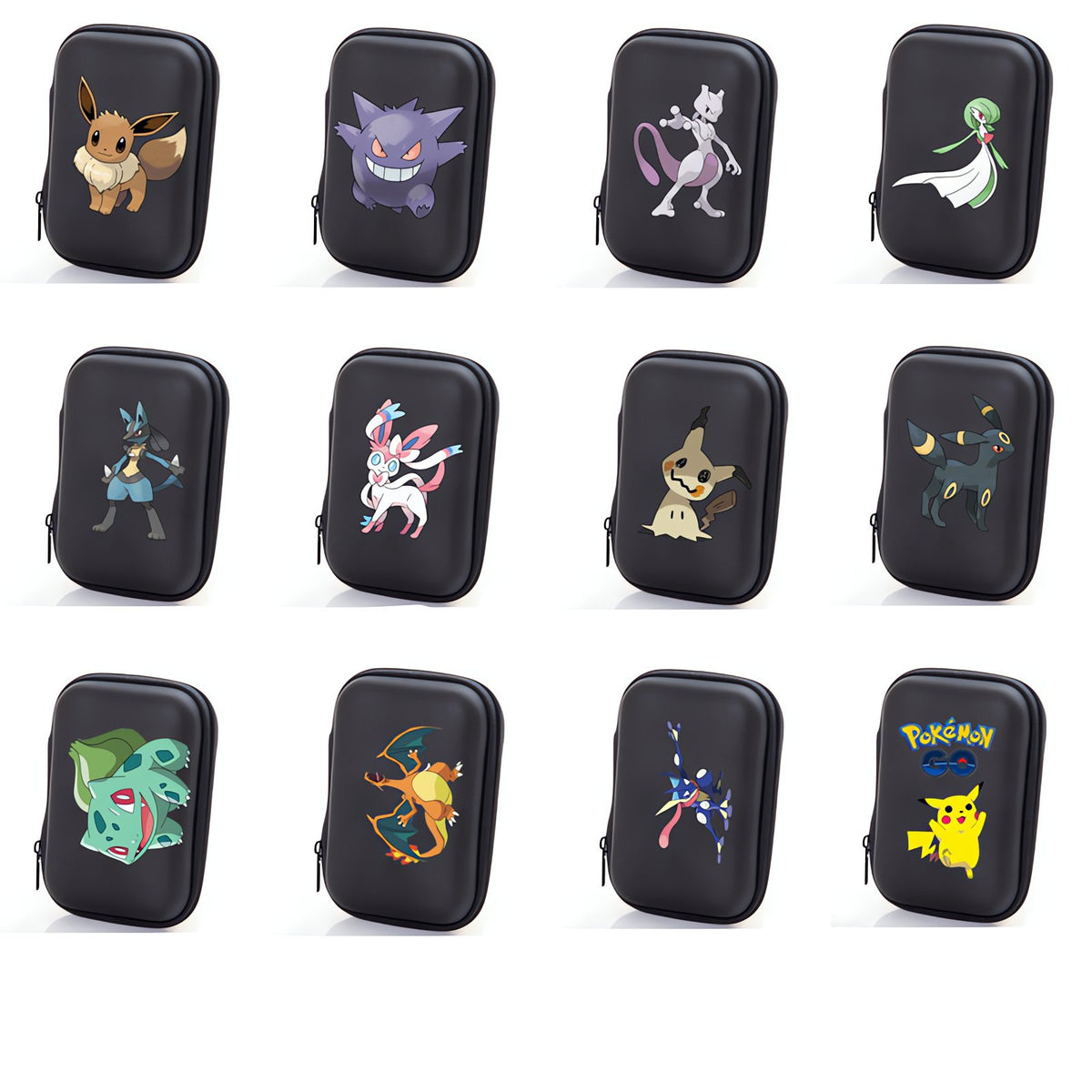 Pokémon zipped card case for 50 cards