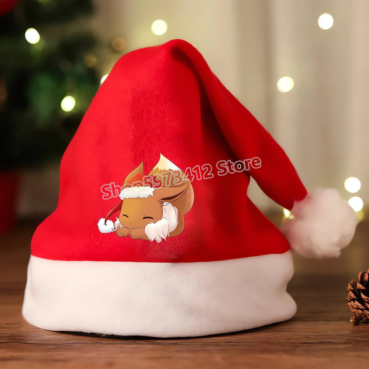 Pokémon Santa hat with Pikachu design – CWJL3014