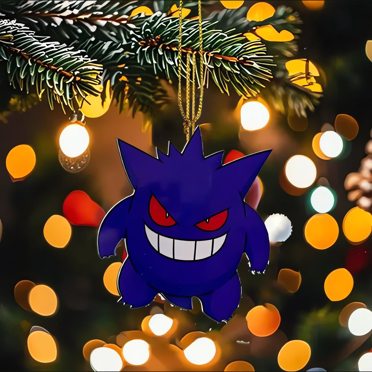 Pokémon Christmas tree decoration – Gengar