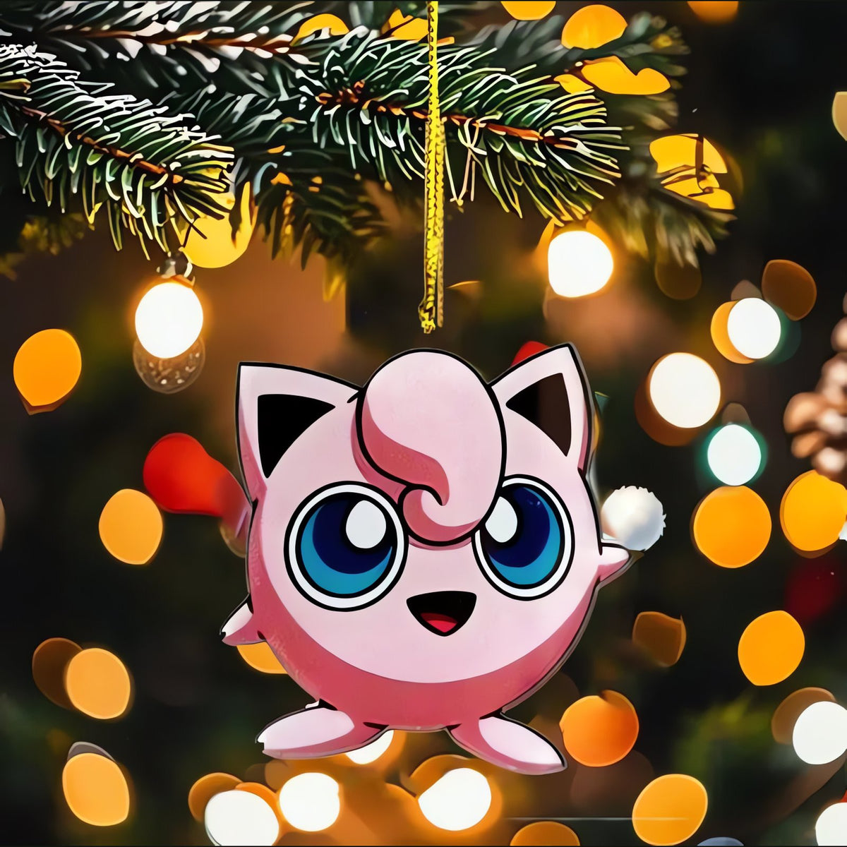 Pokémon Christmas tree decoration – Jigglypuff
