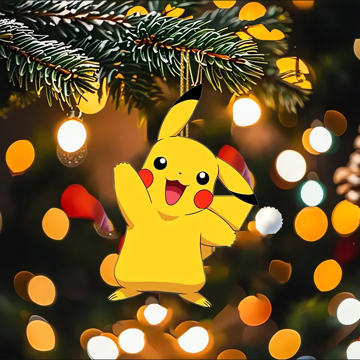 Pokémon Christmas tree decoration – Pikachu