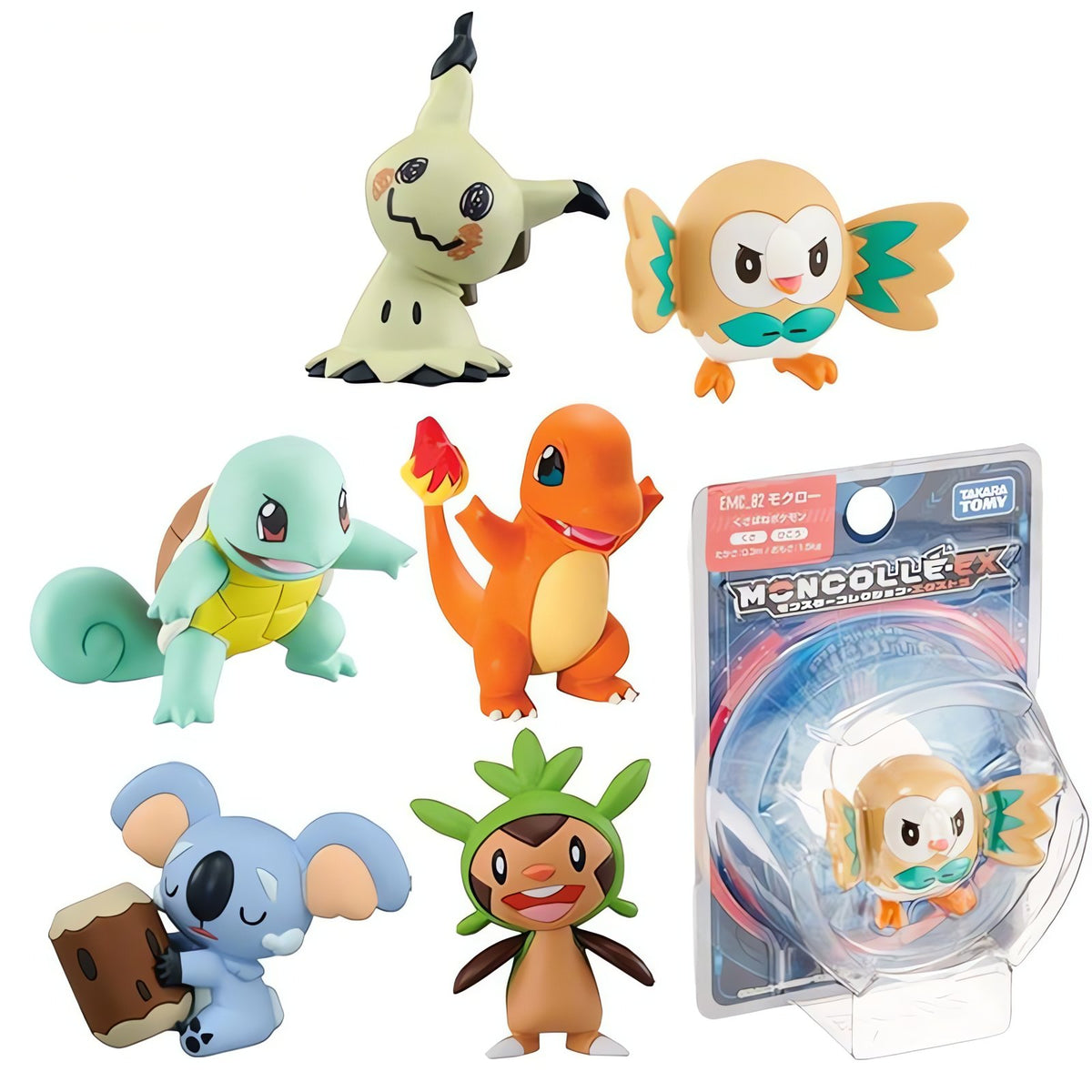 Pokémon collectable figures, 4cm