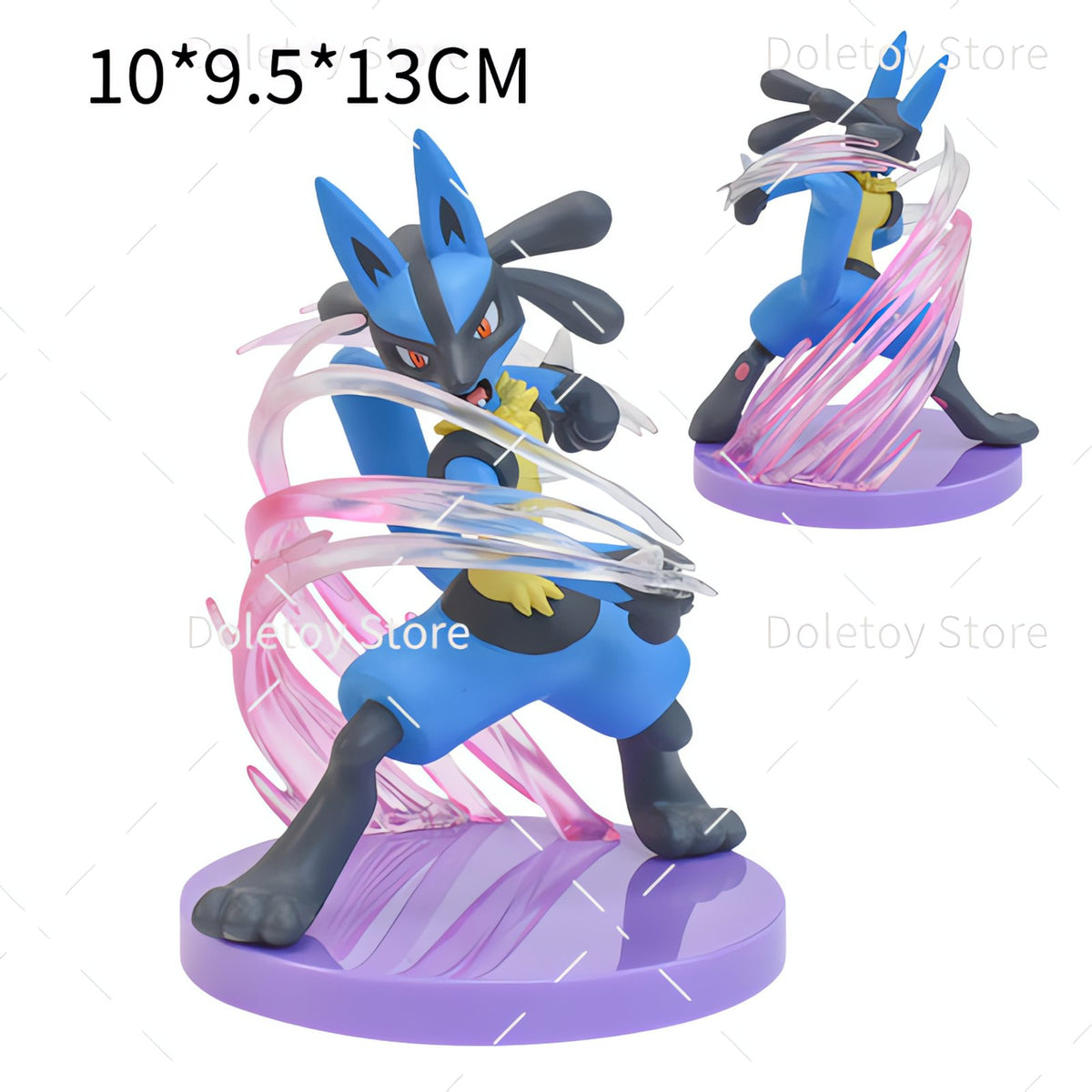 Pokémon collectable figure with swirling transparent plastic – photo 11