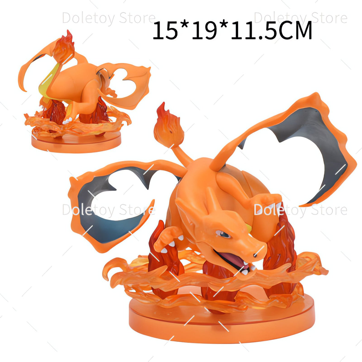 Pokémon collectable figure with swirling transparent plastic – photo 3