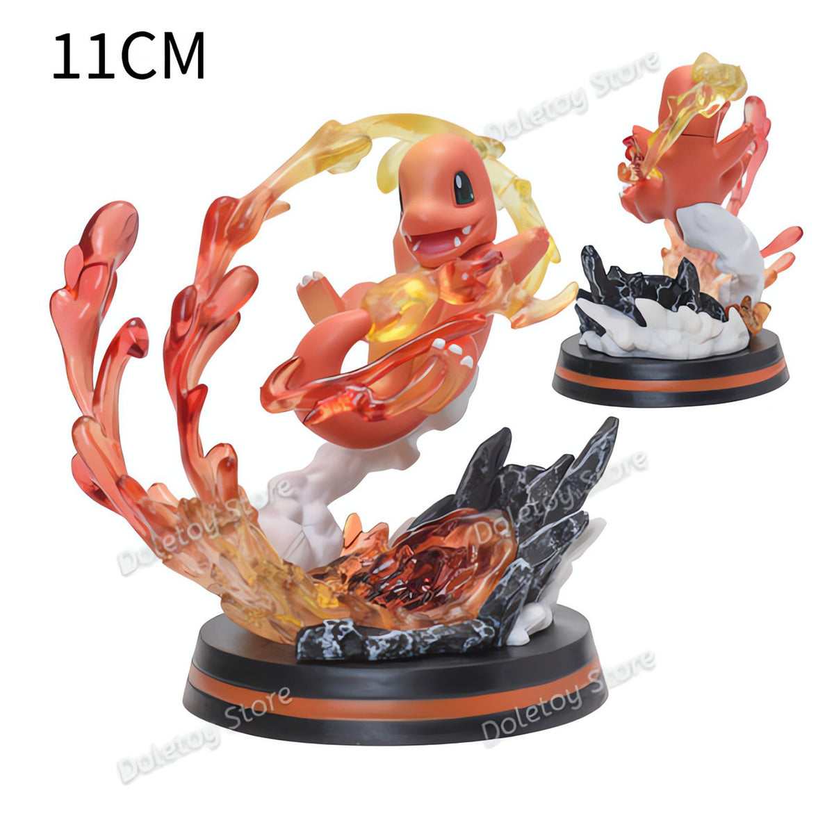 Pokémon collectable figure with swirling transparent plastic – photo 5