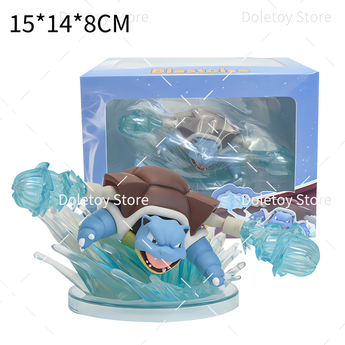 Pokémon collectable figure with swirling transparent plastic – Charizard