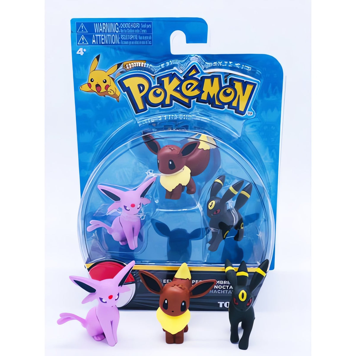 Pokémon collectable figures – Eevee, Espeon & Umbreon