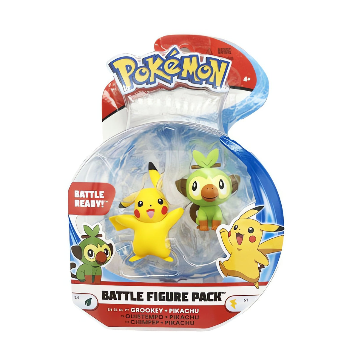 Pokémon collectable figures – Pikachu & Grookey