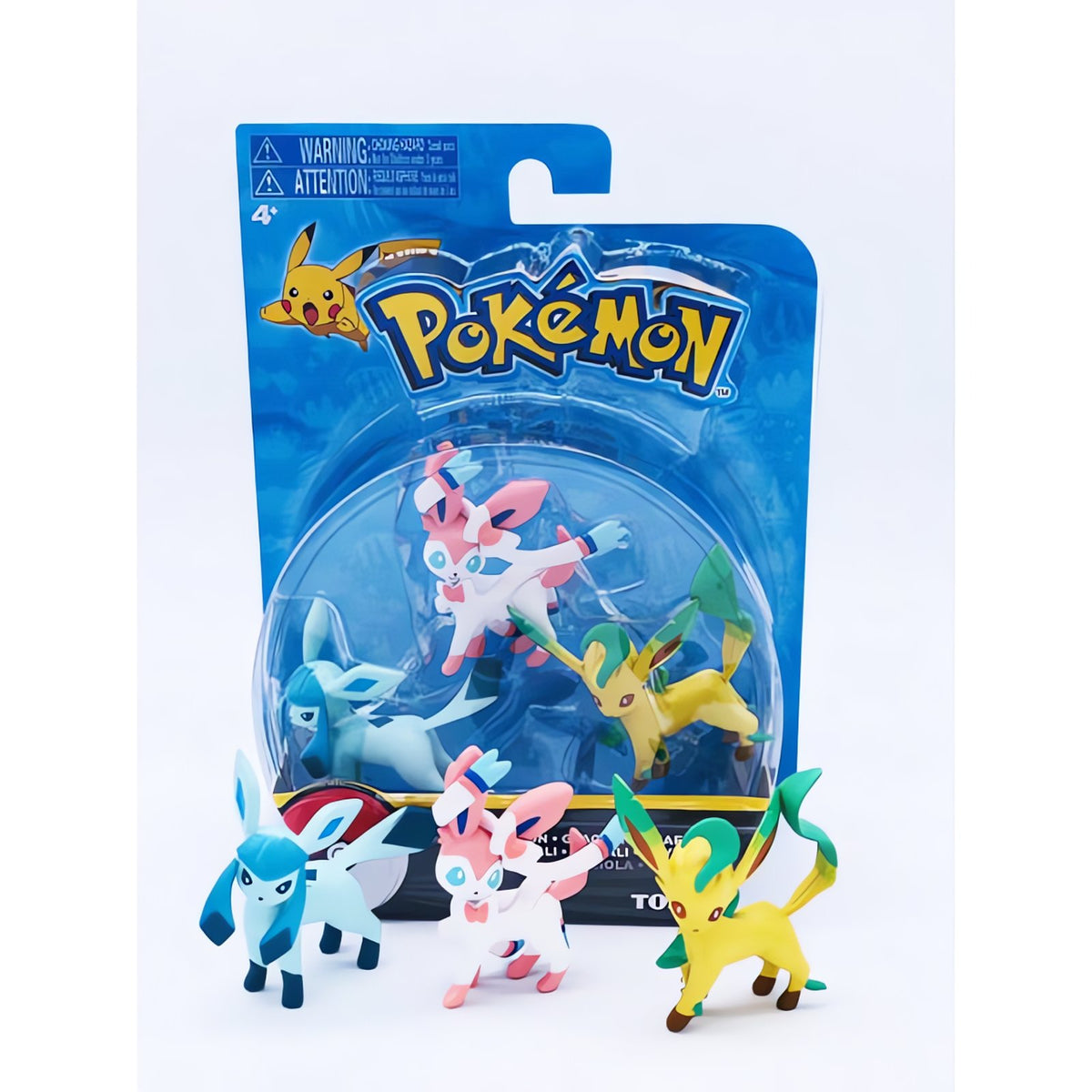 Pokémon collectable figures – Sylveon, Glaceon & Leafeon
