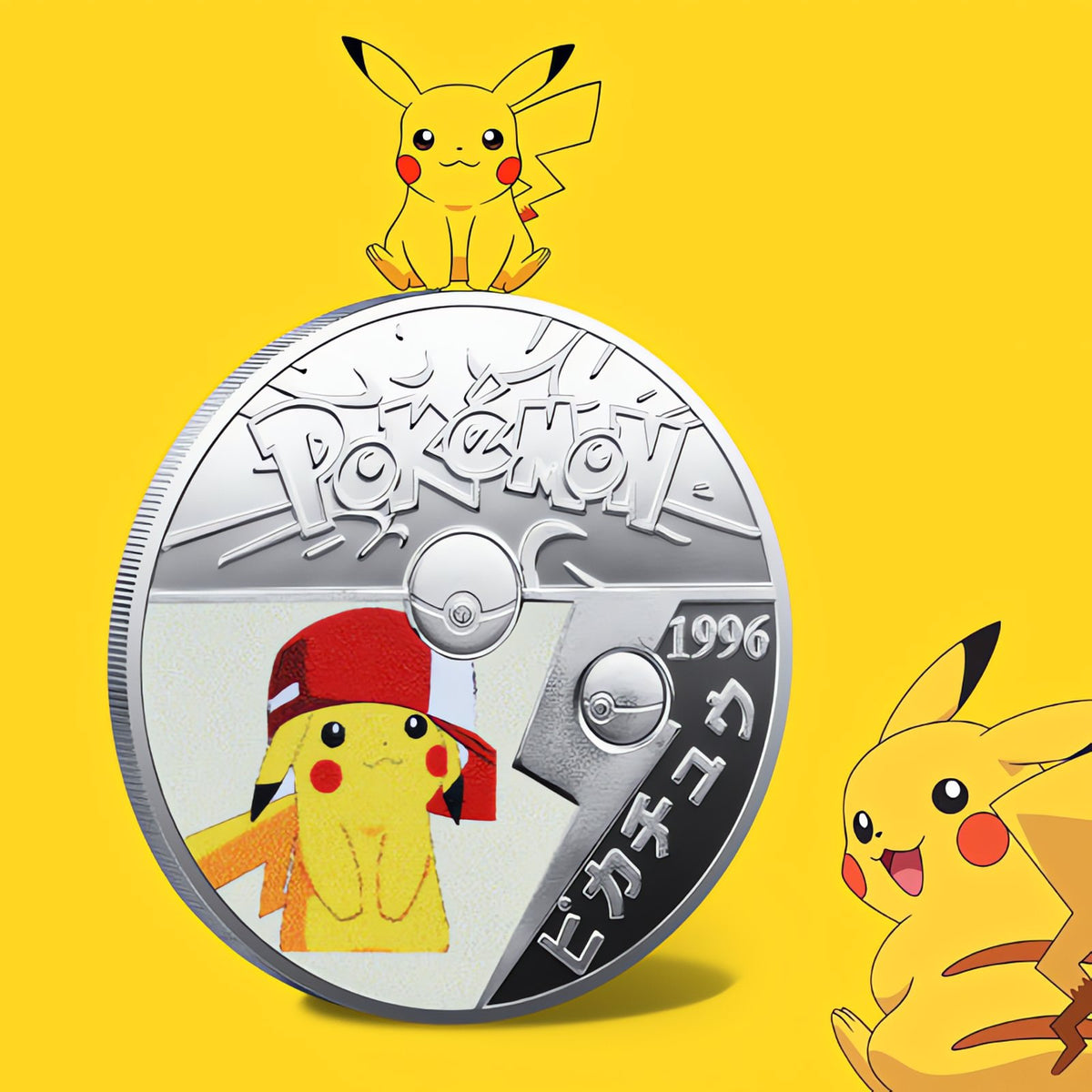 Gold-plated Pokémon collector coin – 1
