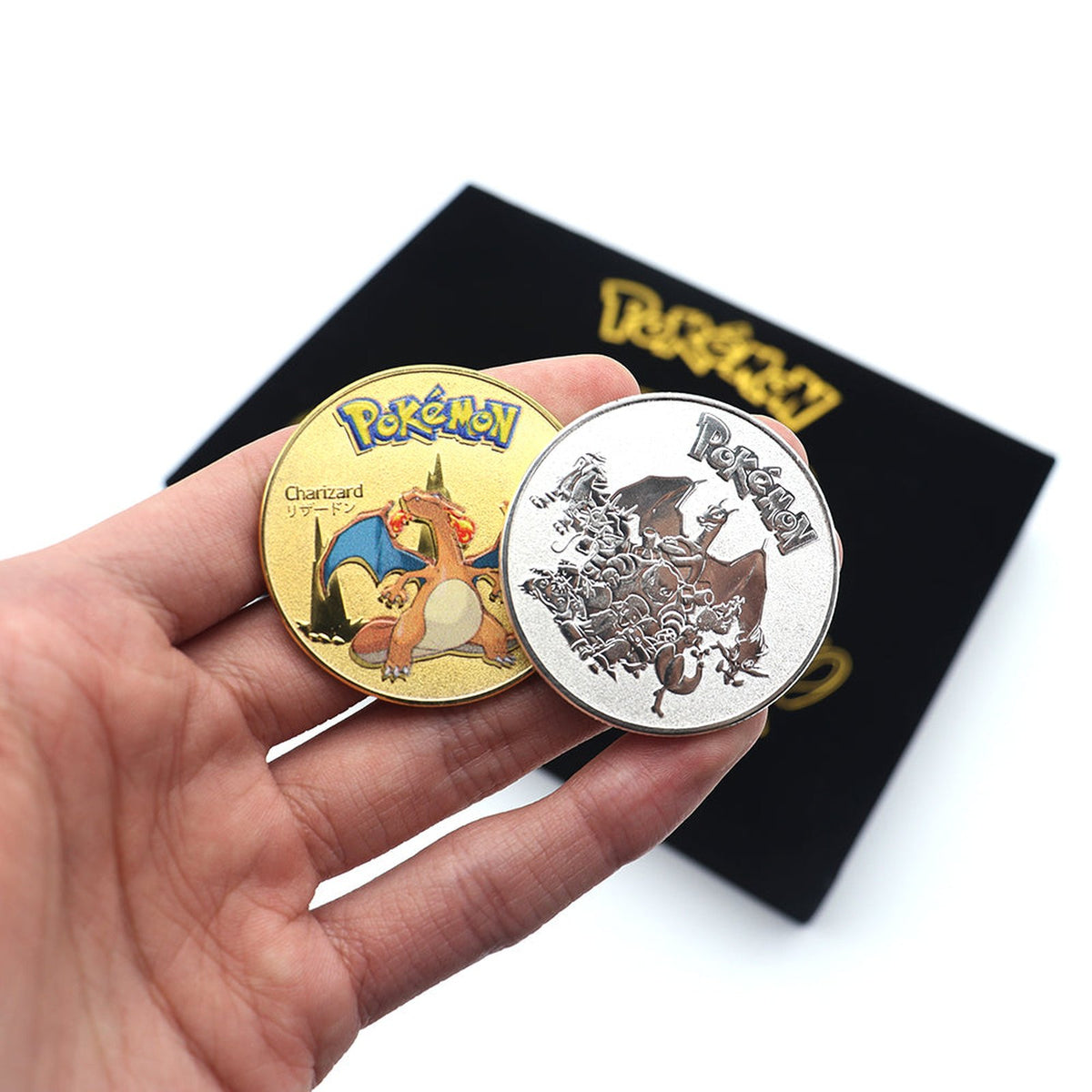 Gold-plated Pokémon collector coin – photo 13