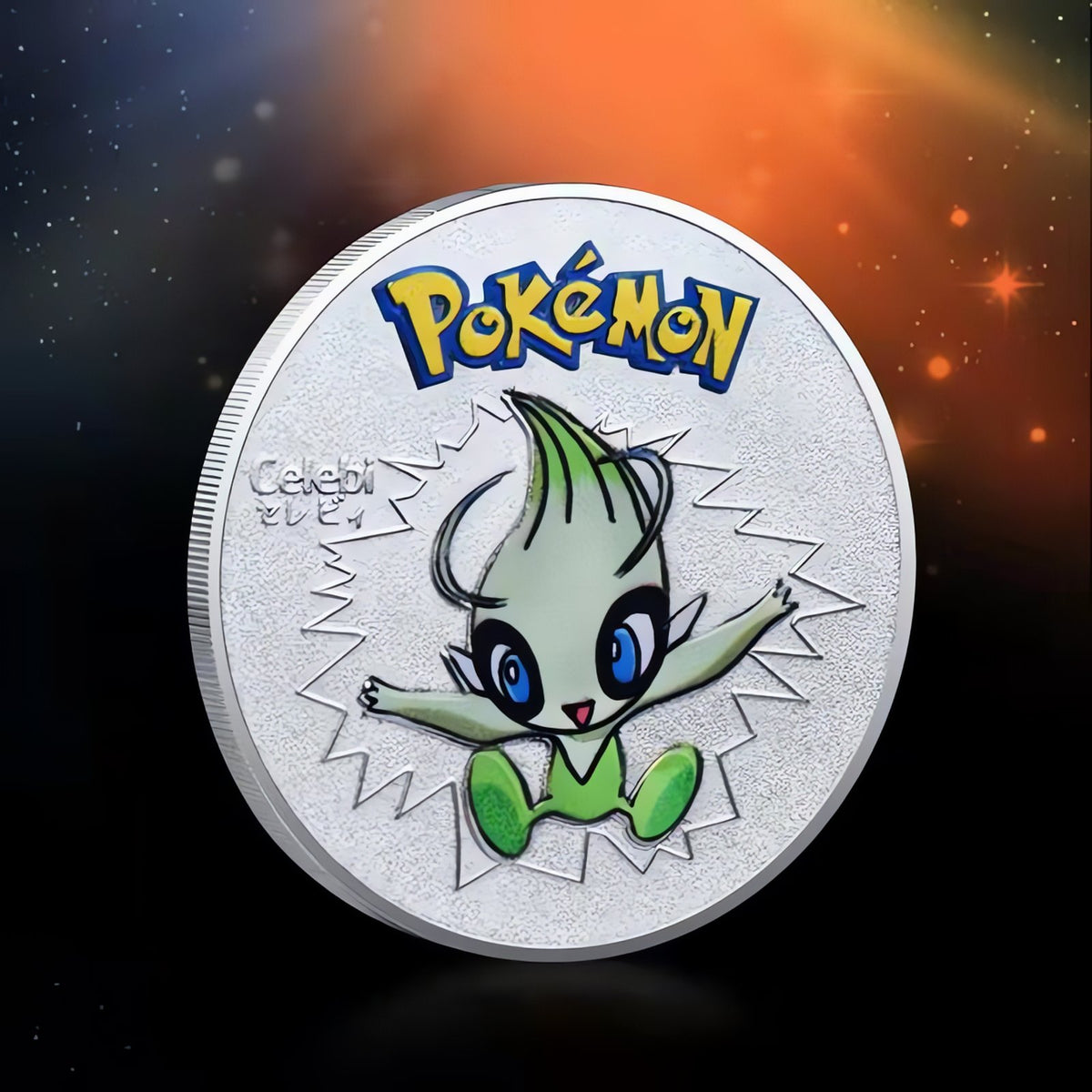 Gold-plated Pokémon collector coin – 16