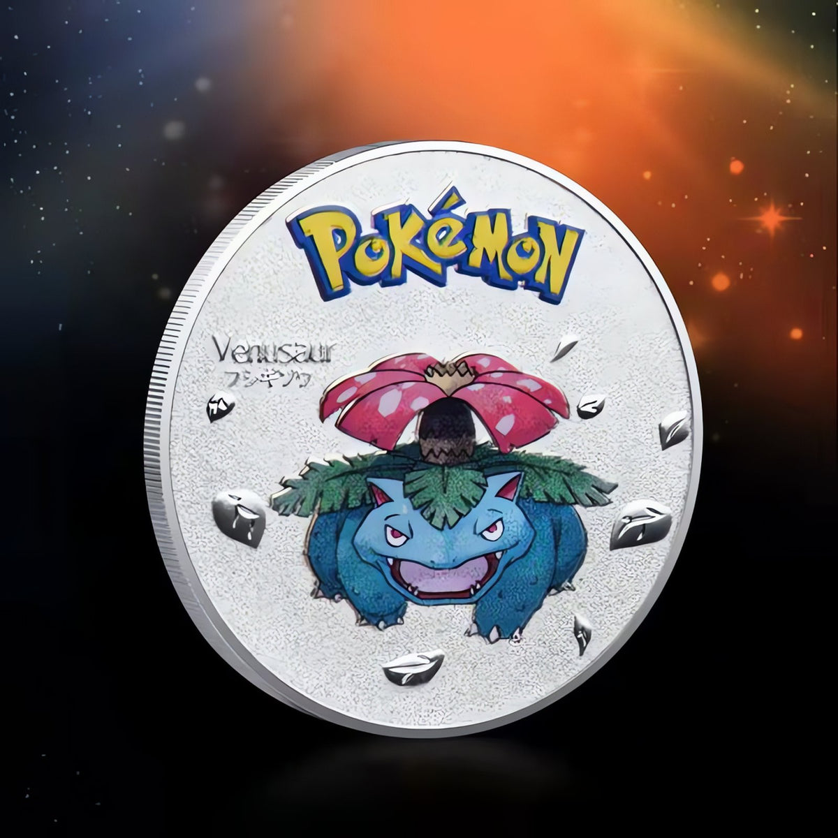 Gold-plated Pokémon collector coin – 18