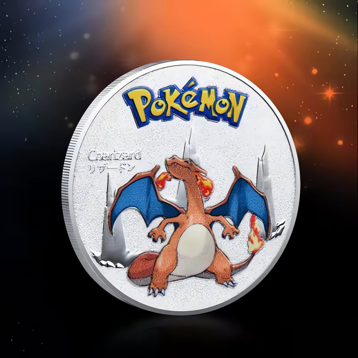 Gold-plated Pokémon collector coin – 19