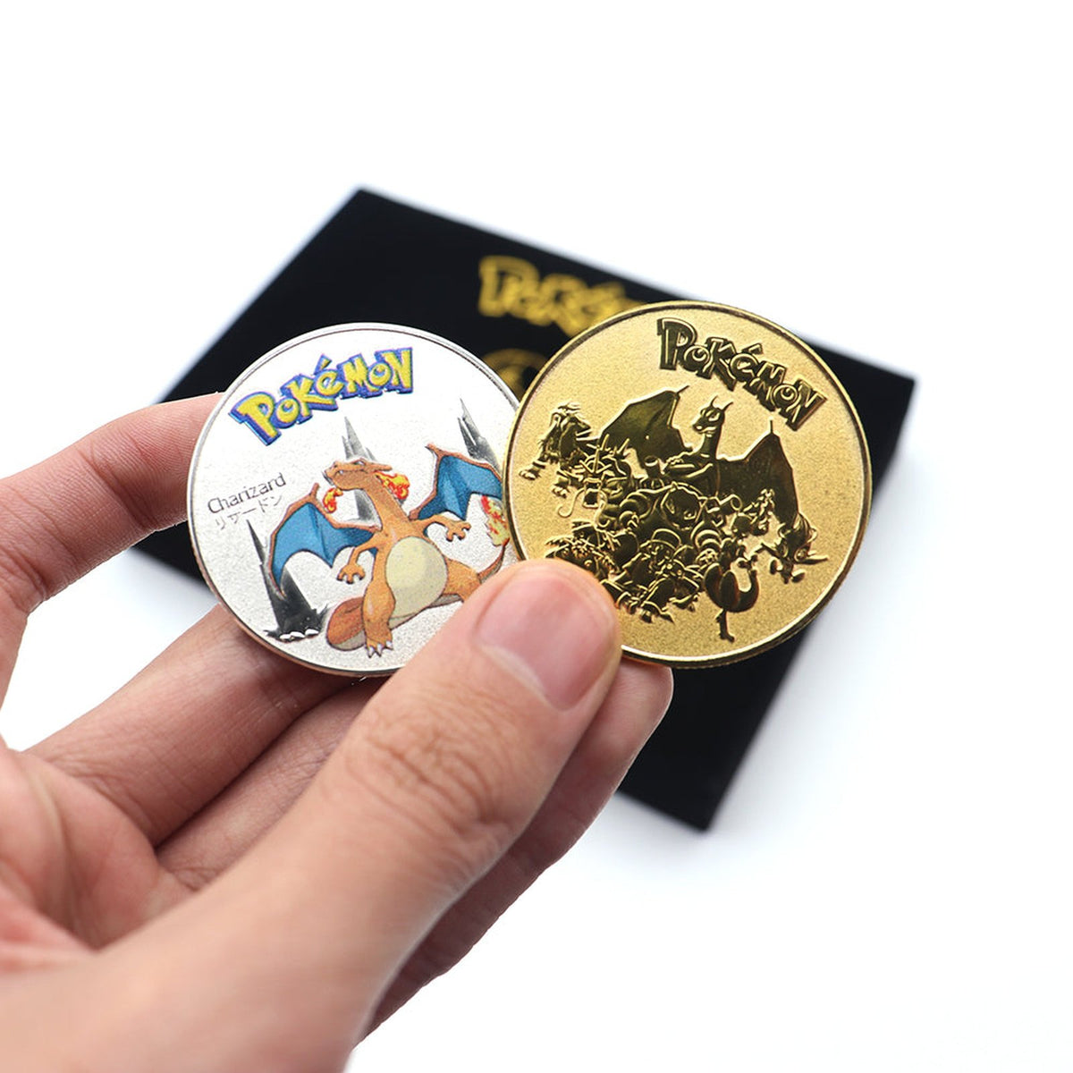 Gold-plated Pokémon collector coin – photo 2
