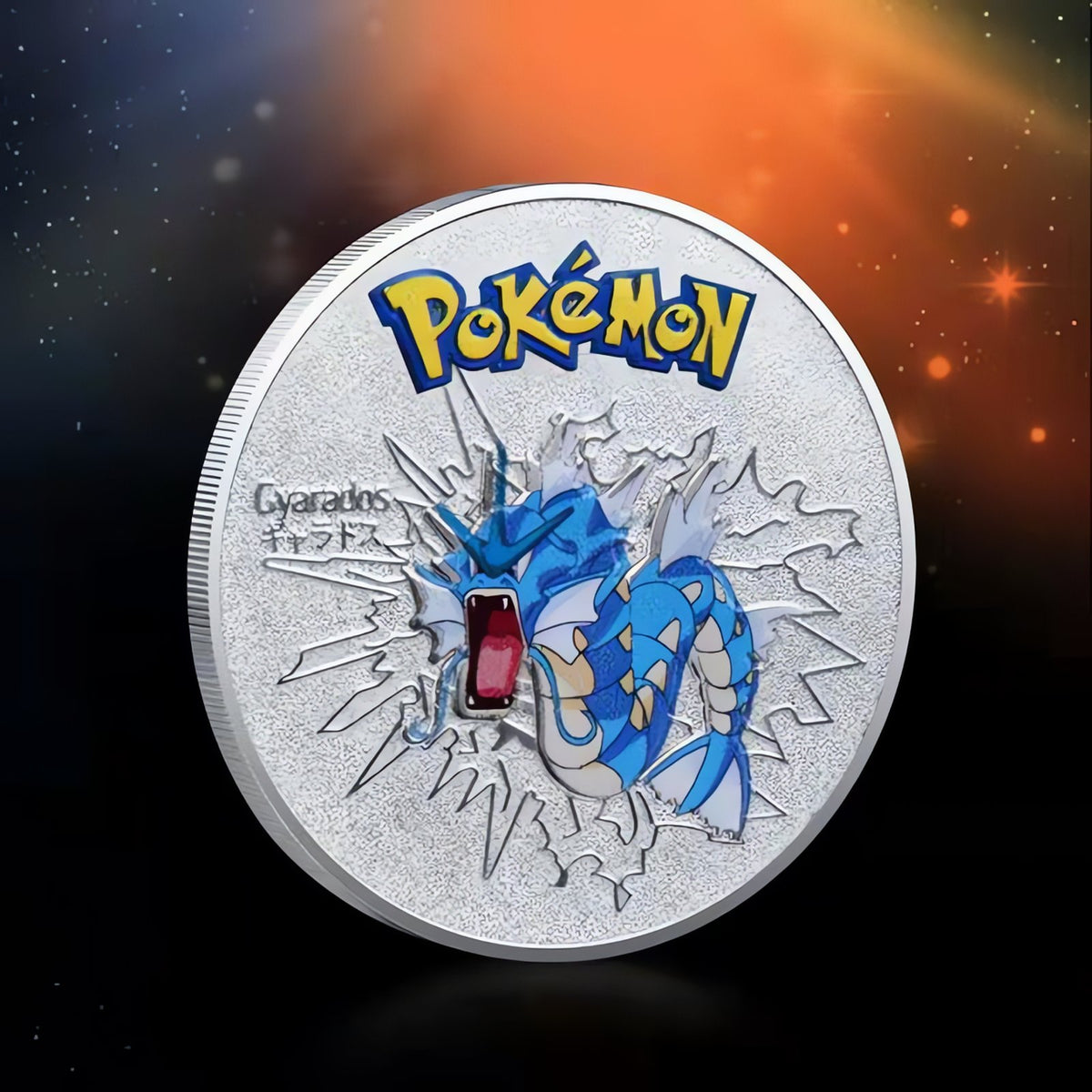 Gold-plated Pokémon collector coin – 20