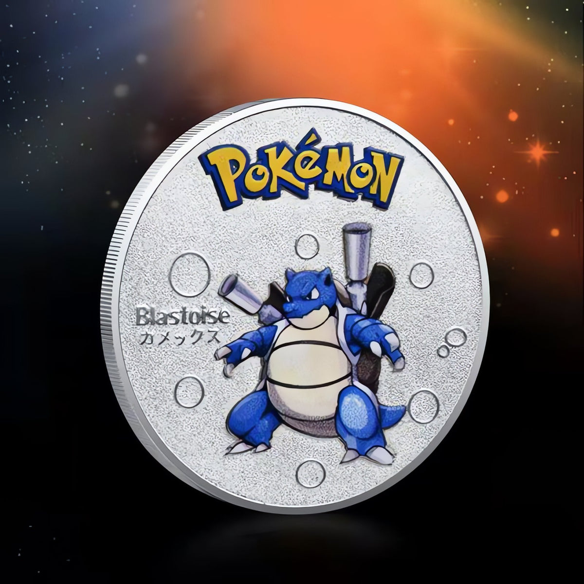 Gold-plated Pokémon collector coin – 22