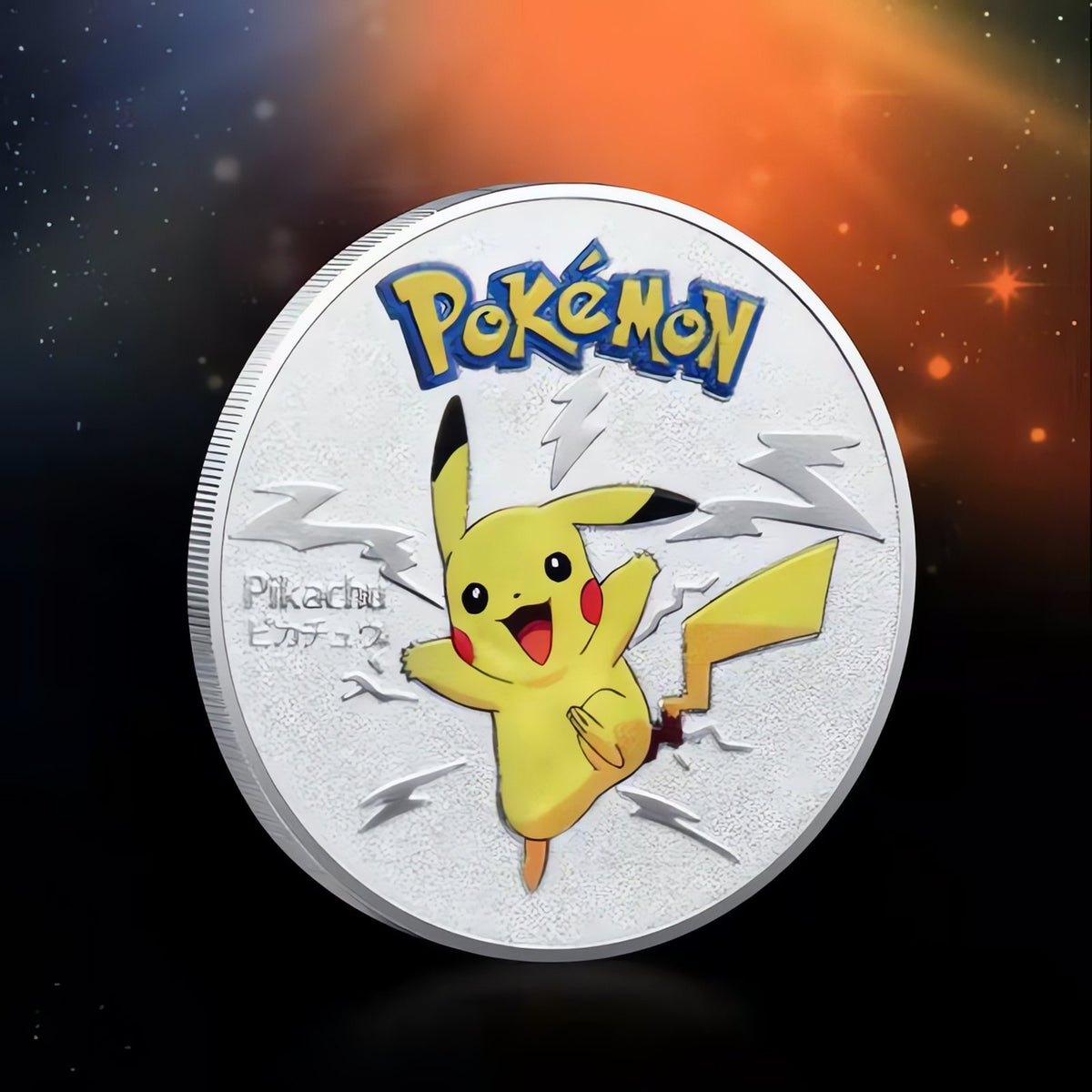 Gold-plated Pokémon collector coin – 23