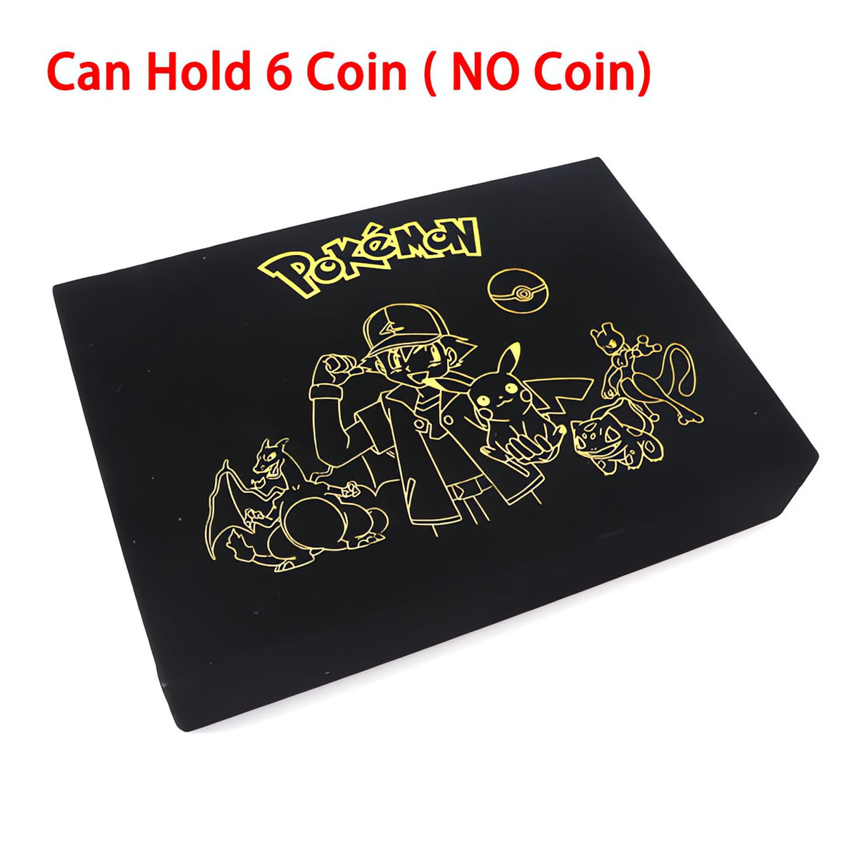 Gold-plated Pokémon collector coin – Box 3 (No Coins)
