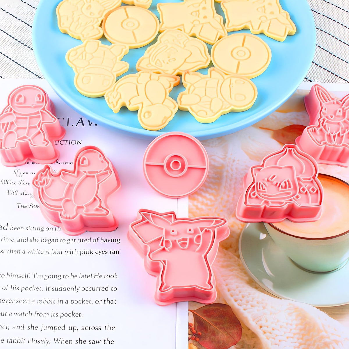 Set of six Pokémon cookie cutters – photo 5