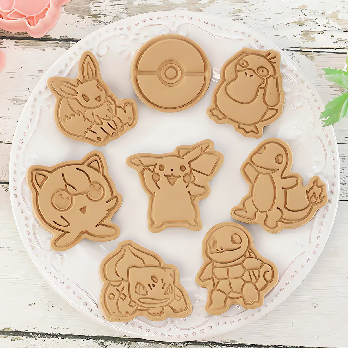 Set of six Pokémon cookie cutters – photo 4