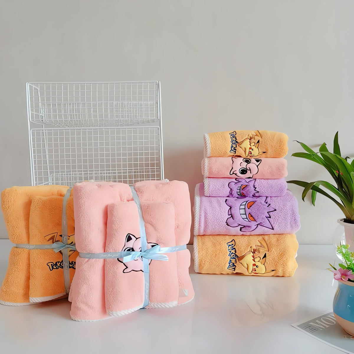 Pokémon coral velvet towel – photo 2