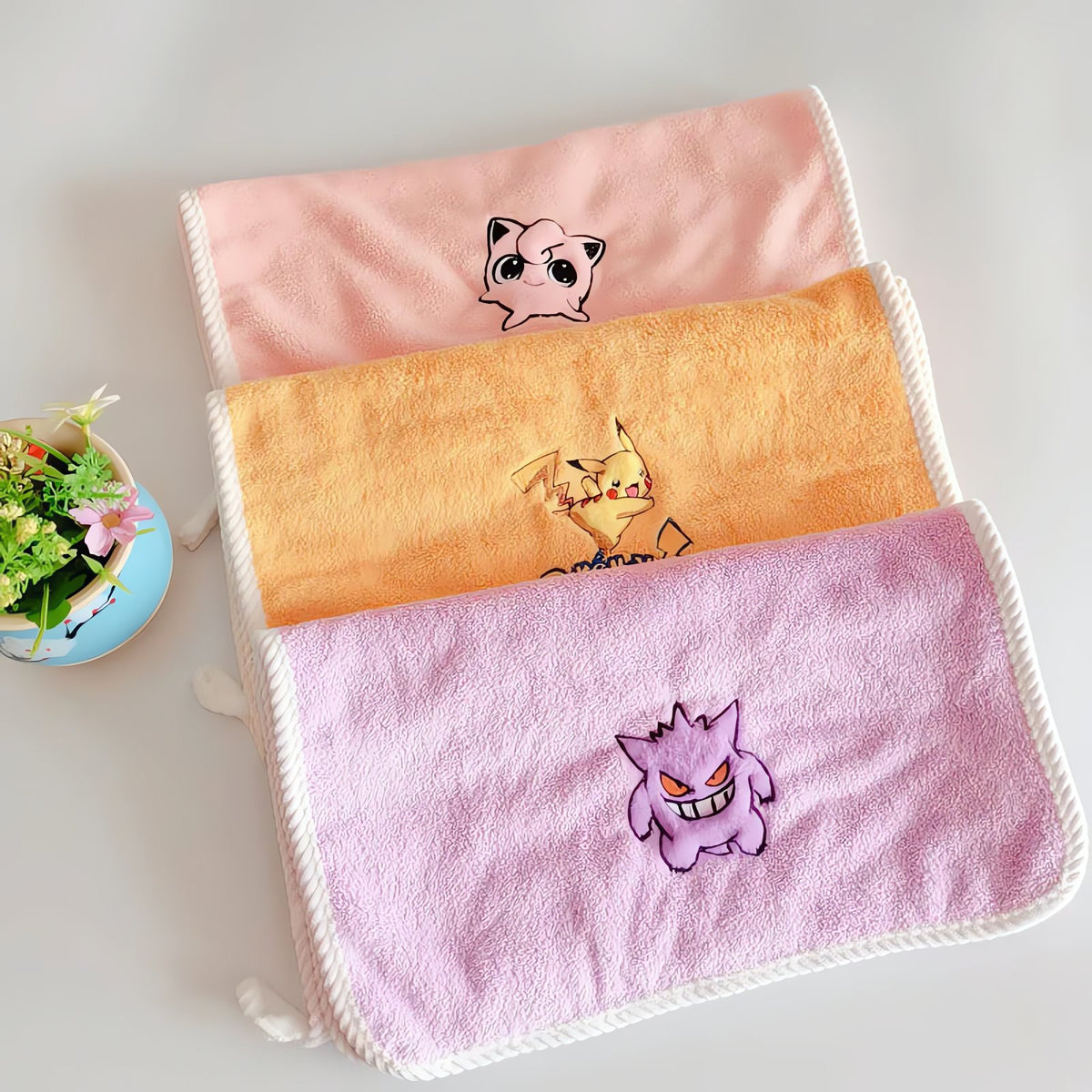 Pokémon coral velvet towel – photo 6