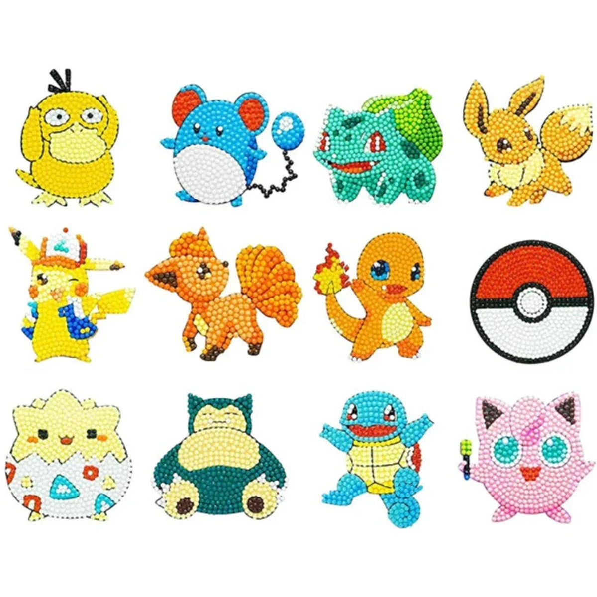 Pokémon diamond DIY sticker with Pikachu – photo 2
